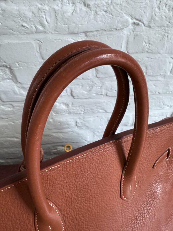 Hermes Birkin Barenia 35 GHW - Afbeelding 19
