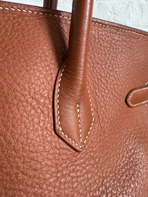Hermes Birkin Barenia 35 GHW - Afbeelding 22