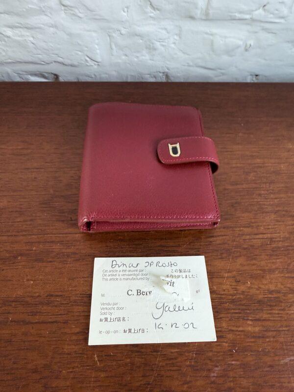 Vintage portefeuille in Rosso - Afbeelding 2