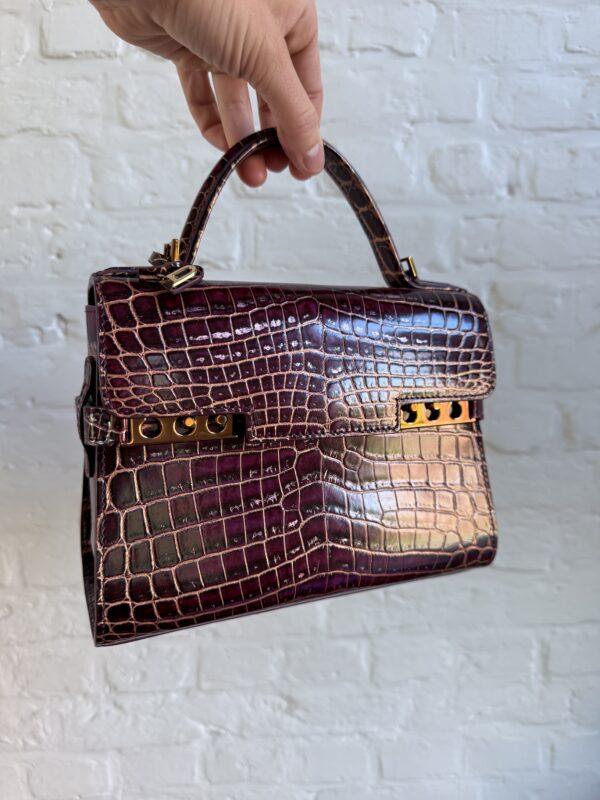 Tempête Mini Porosus Crocodile Prune - Goud - Afbeelding 7