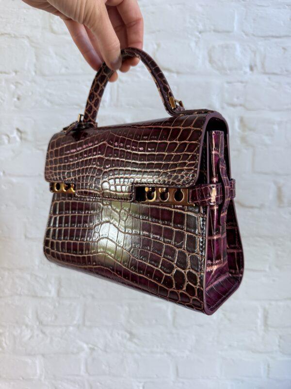 Tempête Mini Porosus Crocodile Prune - Goud - Afbeelding 11