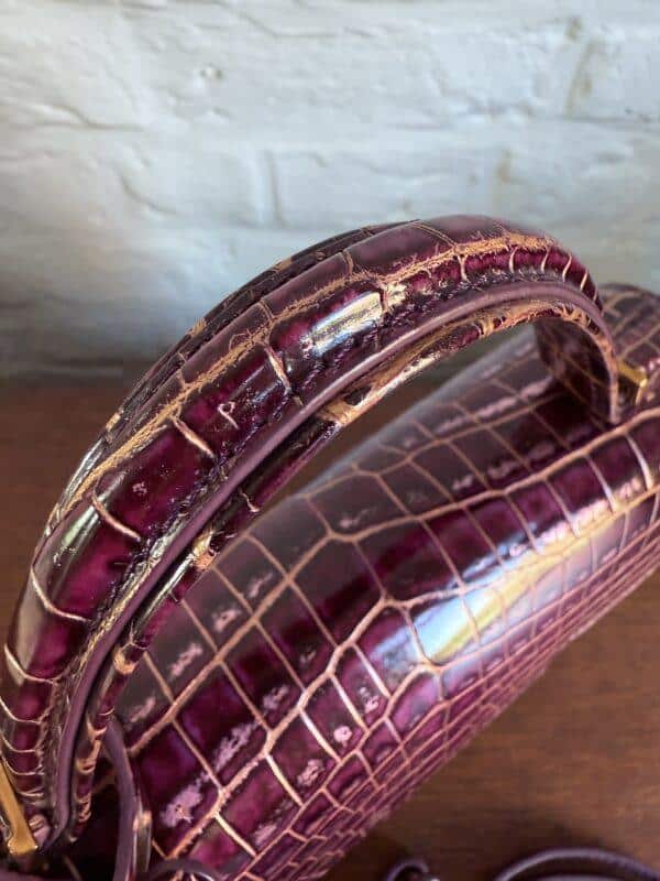Tempête Mini Porosus Crocodile Prune - Goud - Afbeelding 21
