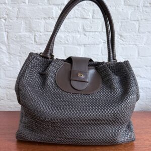 Obscur Toile De Cuir Clair Café