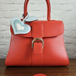 Brillant MM Corail boxcalf + bag charm