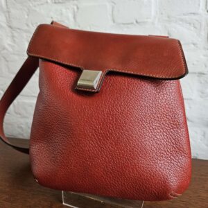 Deux crossbody in brique