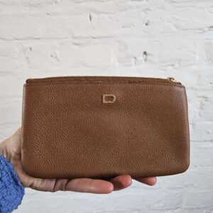 Pochette in cognac jumping calf