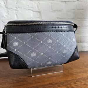 Marie Monogram crossbody - blauw